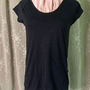 Champion Classic Black Short Sleeve Top